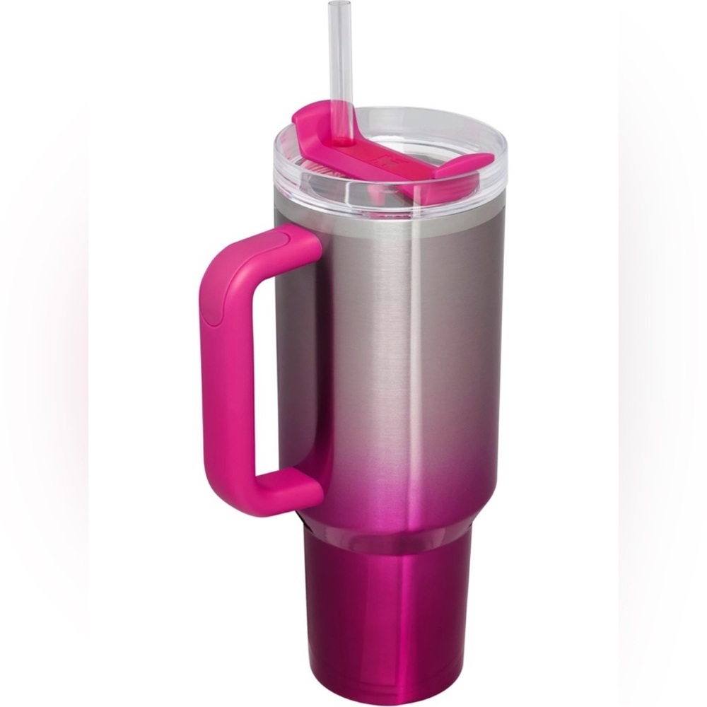 🎉LAST CHANCE🎉Stanley 40 oz. Quencher H2.0 FlowState Tumbler Camelia Gradient - Picture 10 of 14